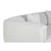 Sofa Home ESPRIT Brown Grey Scandi 220 x 95 x 77 cm