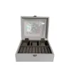 Jewelry box Home ESPRIT White Grey MDF Wood 22 X 19 X 7.5 CM