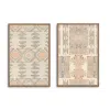 Maalaus Home ESPRIT Puuvilla Akaasia 75 x 3 x 105 cm