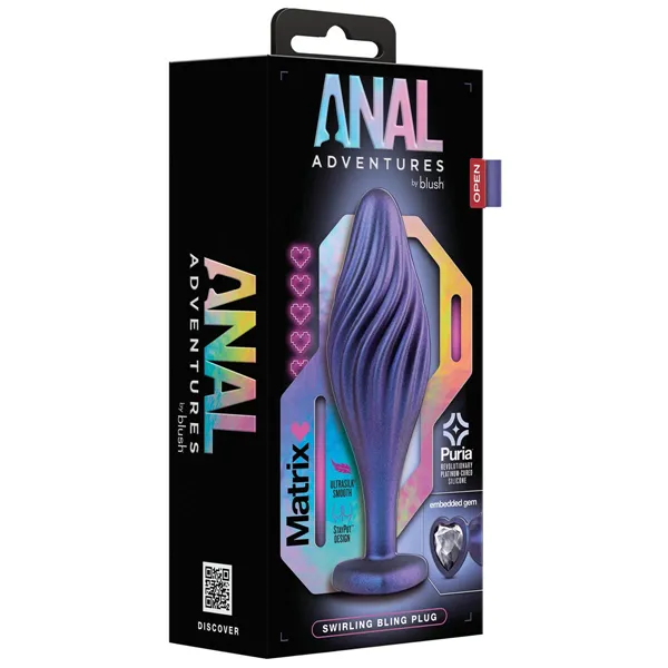 Anal plug Blush Adventures Purple