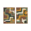Картина Home ESPRIT Хлопок древесина акации 75 x 3 x 105 cm