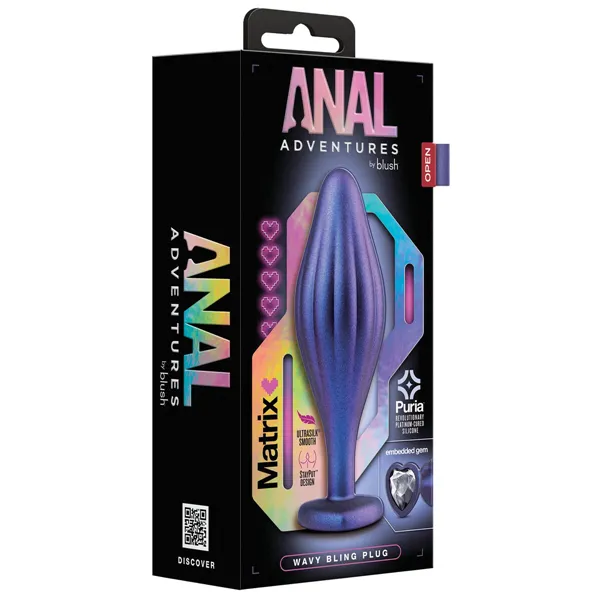 Anal plug Blush Adventures Purple