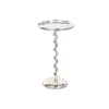 Side table Home ESPRIT Silver 35 x 35 x 61 cm