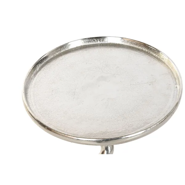 Side table Home ESPRIT Silver 35 x 35 x 61 cm