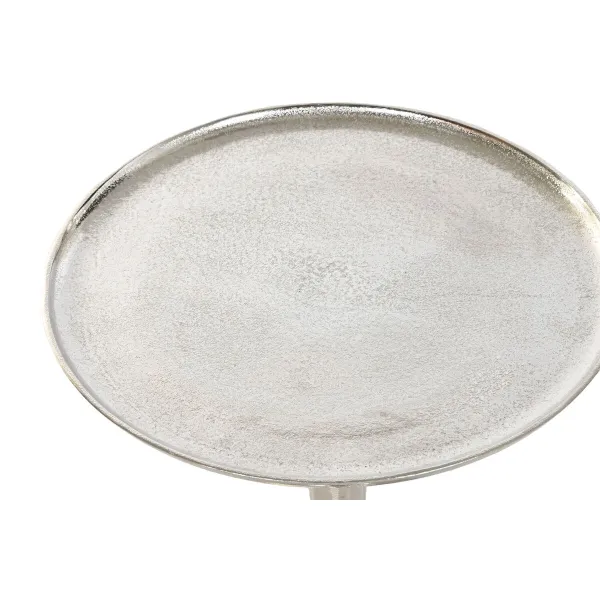 Side table Home ESPRIT Silver 41 X 41 X 58 CM