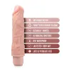 Realistic Dildo Blush Dr Skin Silicone ABS Ø 5 cm