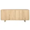 Sideboard Home ESPRIT Brown Oak 180 x 40 x 80 cm