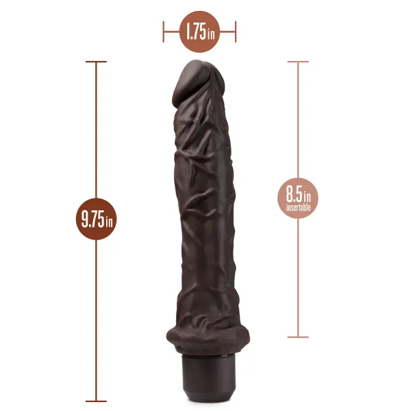 Realistic Dildo Blush Dr Skin Silicone ABS Ø 4,9 cm