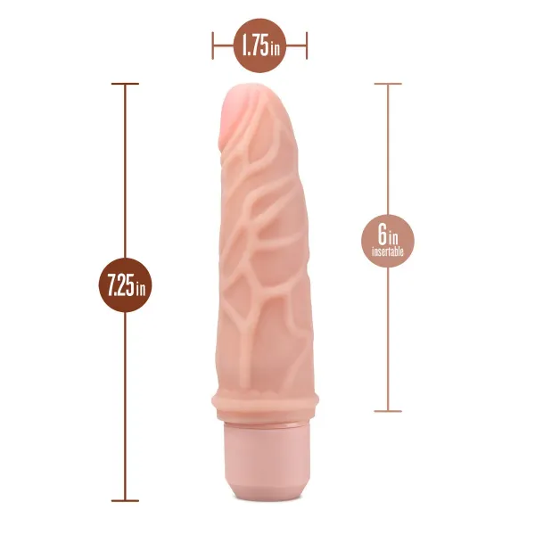 Realistic Dildo Blush Dr Skin Silicone ABS Ø 4,3 cm