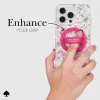 Kate Spade New York Magnetic Loop Grip - MagSafe finger holder (Pom Pom Pink)