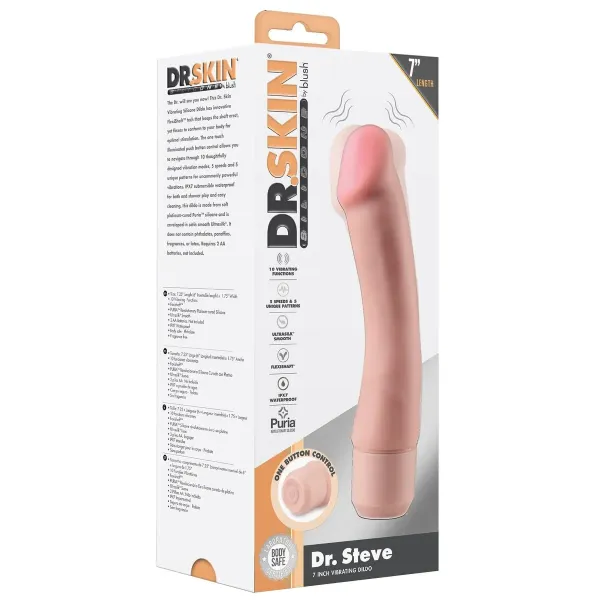 Realistic Dildo Blush Dr Skin Silicone ABS Ø 4 cm