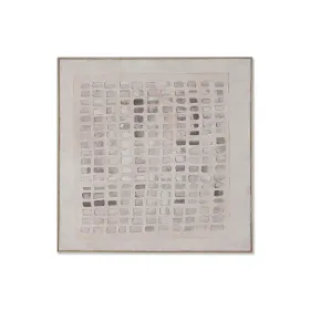 Картина 3D Home ESPRIT Джут полистирол 100 x 4 x 100 cm
