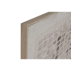 Картина 3D Home ESPRIT Джут полистирол 100 x 4 x 100 cm