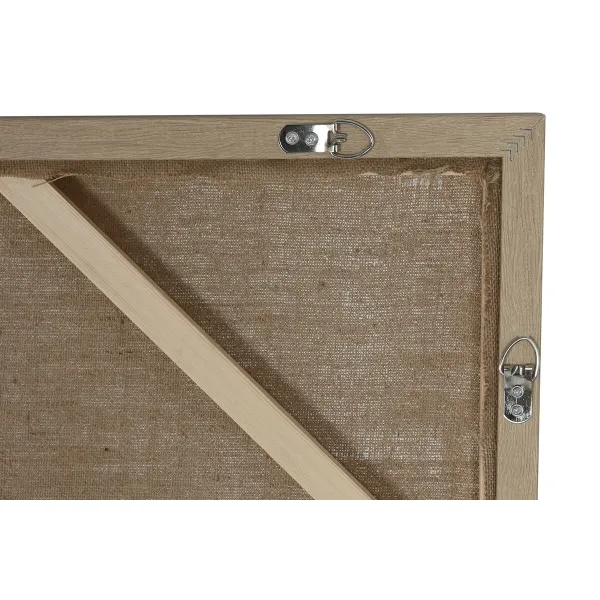 Maalaus 3D Home ESPRIT Juutti polystyreeni 90 x 4 x 120 cm