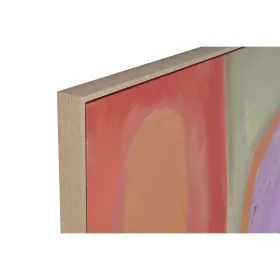 Полотно Home ESPRIT Оранжевый Мальва современный город 100 x 4 x 140 cm (2 штук)