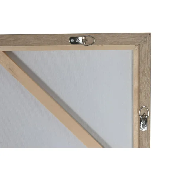 Canvas Home ESPRIT Orange Light mauve Modern Urban 100 x 4 x 140 cm (2 Units)