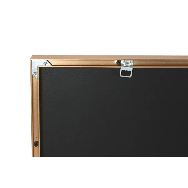 Glezna Home ESPRIT Alumīnijs Koks MDF 80 x 3,5 x 80 cm