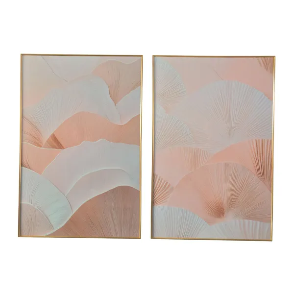Painting Home ESPRIT Aluminium MDF Wood 80 x 3,5 x 120 cm