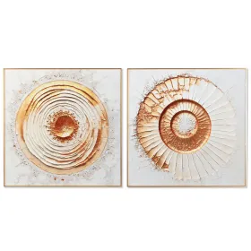 Картина Home ESPRIT Алюминий Деревянный MDF 80 x 3,5 x 80 cm
