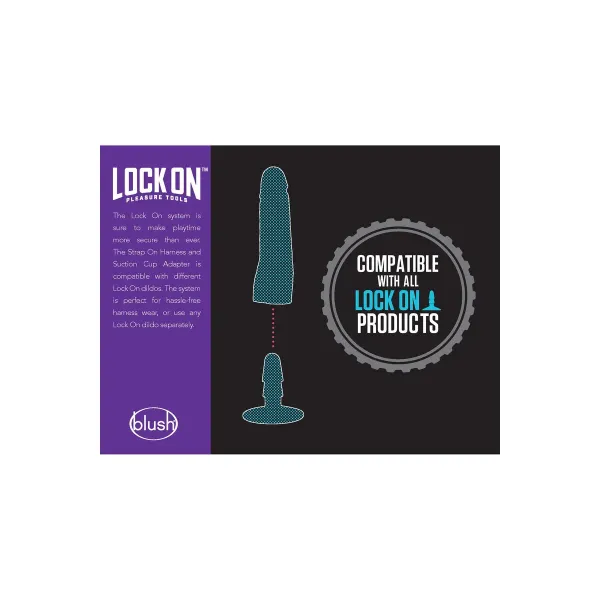 Realistic Dildo Blush Lock On Silicone