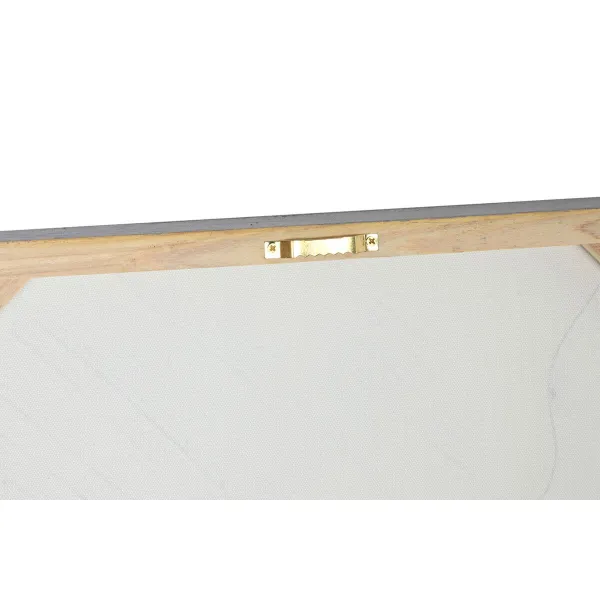 Canvas Home ESPRIT White Brown Abstract Scandinavian 50 x 3 x 100 cm (2 Units)