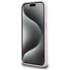 Karl Lagerfeld Silicone Shadow Metal Initial MagSafe - Case for iPhone 15 Pro Max (pink)