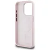 Karl Lagerfeld Silicone Shadow Metal Initial MagSafe - Case for iPhone 15 Pro Max (pink)