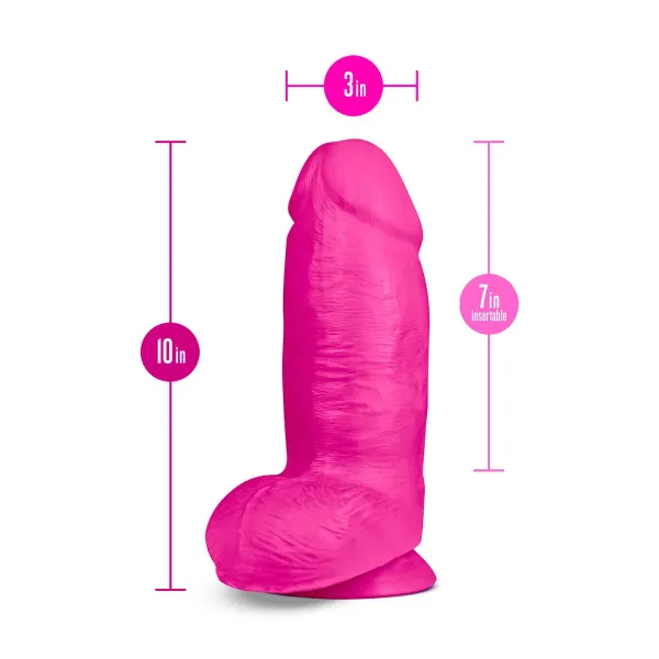 Realistic Dildo Blush Au Naturel TPE Ø 8 cm