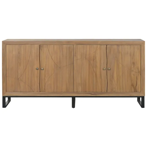 Устройство Home ESPRIT Тик Деревянный MDF 180 x 40 x 85 cm