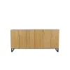 Bufete Home ESPRIT Metāls Tīkkoks 180 x 40 x 85 cm