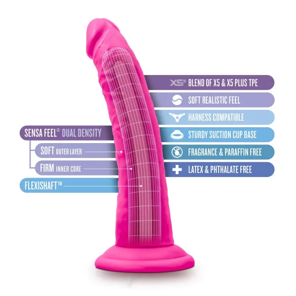 Realistic Dildo Blush Au Naturel TPE Ø 3,4 cm