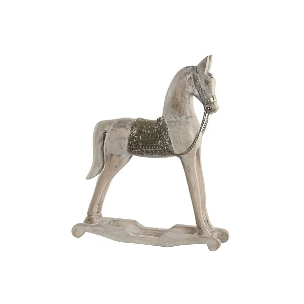 Dekoratīvās figūriņas Home ESPRIT Dabisks Zirgs 38 X 10 X 47 CM 38,,50 X 10 X 47 CM