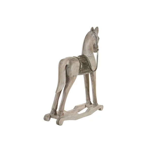 Dekoratyvinė figūrėlė Home ESPRIT Natūralus Arklys 38 X 10 X 47 CM 38,,50 X 10 X 47 CM