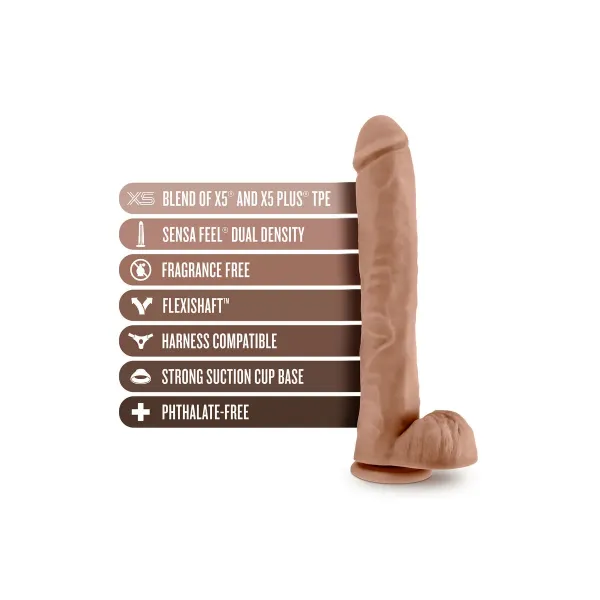 Realistic Dildo Blush Au Naturel TPE Ø 6,3 cm