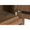 Дисплей-стенд Home ESPRIT Стеклянный древесина тика 160 X 45 X 210 CM