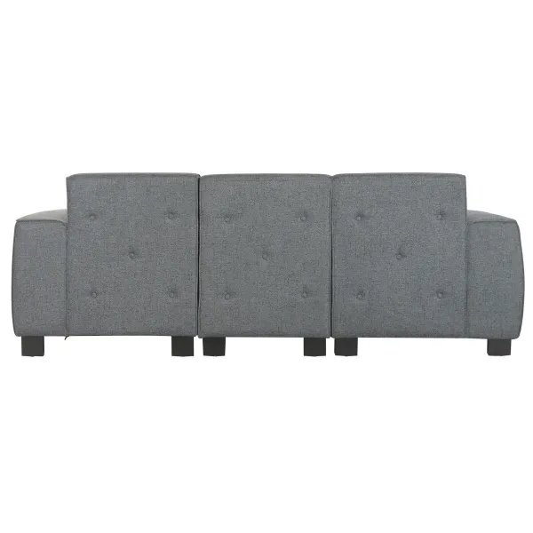 Sofa Home ESPRIT Tamsiai pilka Šiuolaikiškas 231 x 170 x 82 cm