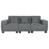 Sohva Home ESPRIT Tumman harmaa Moderni 231 x 170 x 82 cm