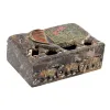 Dėžutė Home ESPRIT Ruda Spalvotas 15 X 10 X 5,5 CM