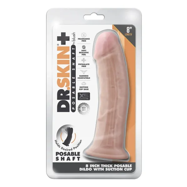 Realistic Dildo Blush Dr Skin TPE Ø 4,5 cm