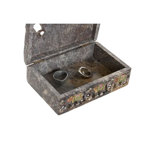 Шкатулка Home ESPRIT Коричневый Разноцветный 15 X 10 X 5,5 CM