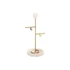 Jewellery Stand Home ESPRIT White Golden Metal 16 x 13 x 32 cm