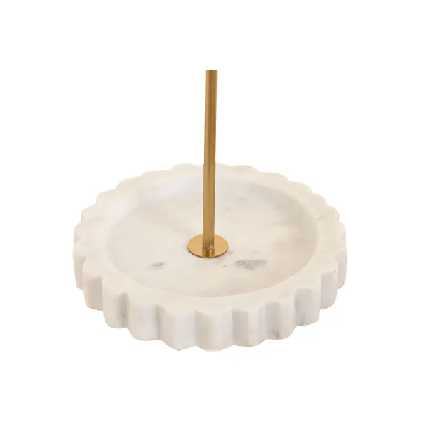 Jewellery Stand Home ESPRIT White Golden Metal 16 x 13 x 32 cm