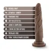 Realistic Dildo Blush Dr Skin Silicone Ø 3,5 cm