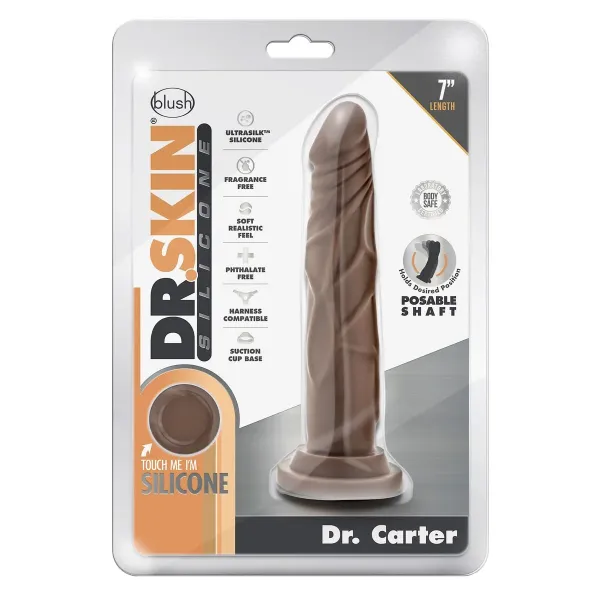 Realistic Dildo Blush Dr Skin Silicone Ø 3,5 cm