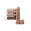 Realistic Dildo Blush Dr Skin Silicone Ø 5 cm