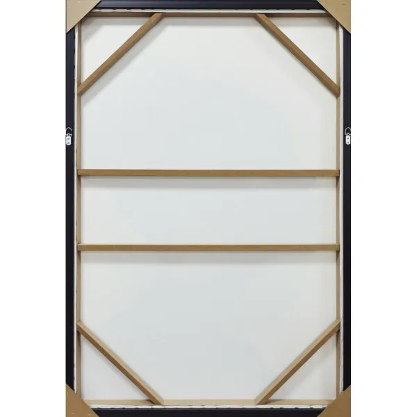 Полотно Home ESPRIT Чёрный Красный современный 83 x 4 x 123 cm (2 штук)