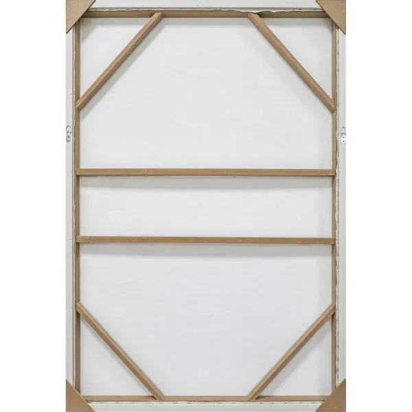Полотно Home ESPRIT Чёрный Красный город 83 x 4 x 123 cm (2 штук)