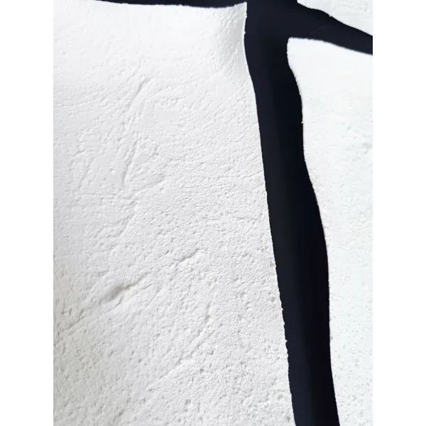 Canvas Home ESPRIT Balts Melns Moderns 80 x 4 x 80 cm (2 gb.)