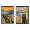 LED Picture Home ESPRIT Modern animals 53 X 3,7 X 73 CM (2 Units)