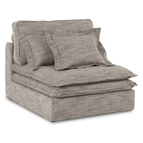 Sofa module Home ESPRIT Light brown 102 X 120 X 95 CM Central